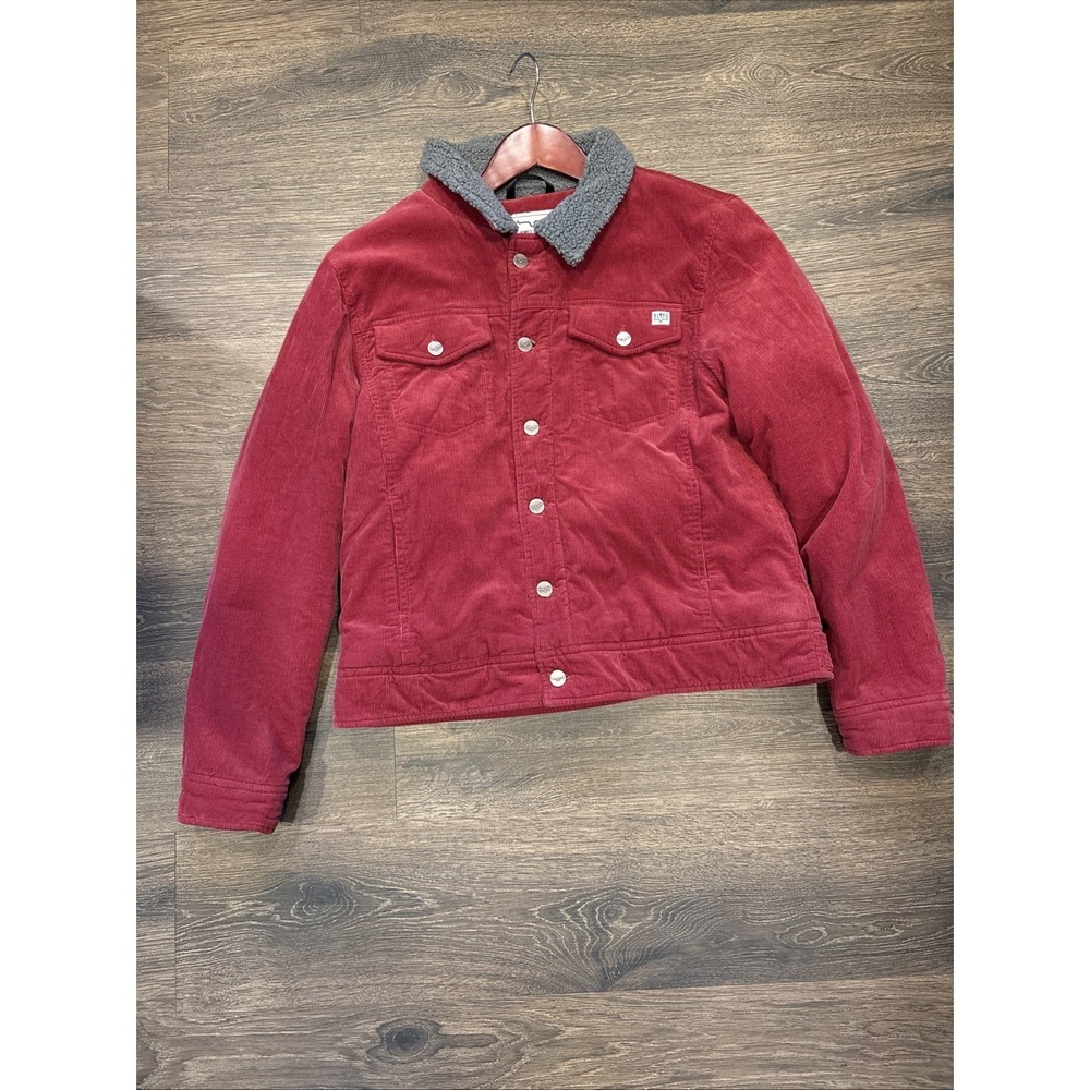KIMES RANCH WOMEN'S WINSLOW SHERPA JACKET RUST CORD Size Medium